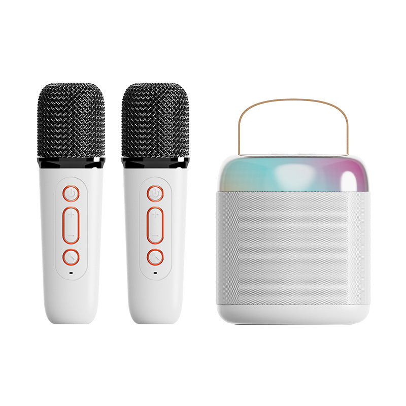 Mini Karaoke Sound Box Of Microphone Bluetooth Audio Integrated Microphone - Sound Wave Harmony 