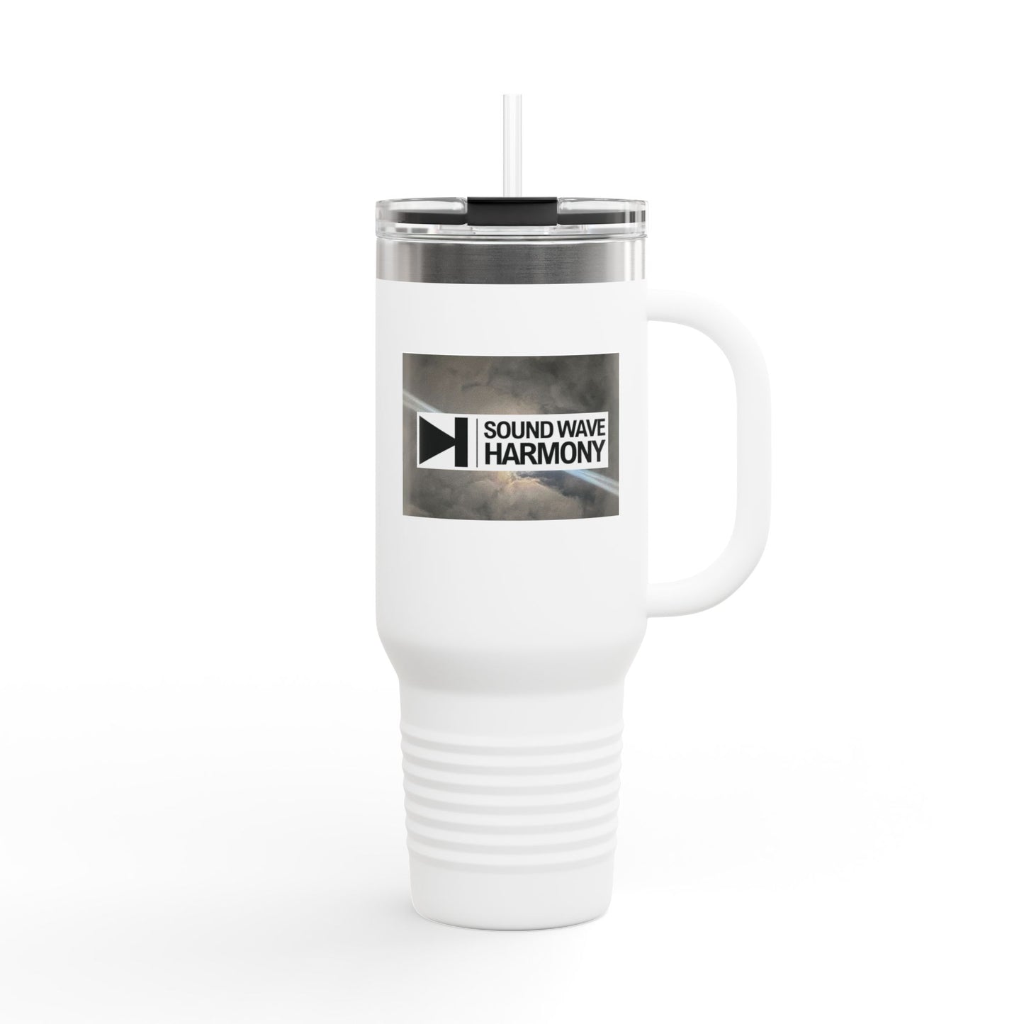 Sound Wave Harmony Insulated Travel Mug - 40oz