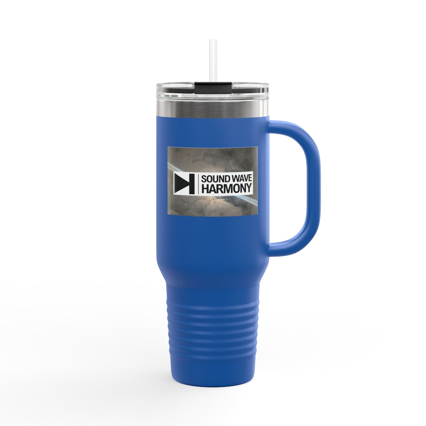 Sound Wave Harmony Insulated Travel Mug - 40oz