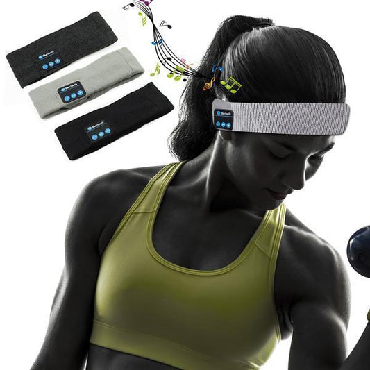 Wireless Music Headband - Sound Wave Harmony 