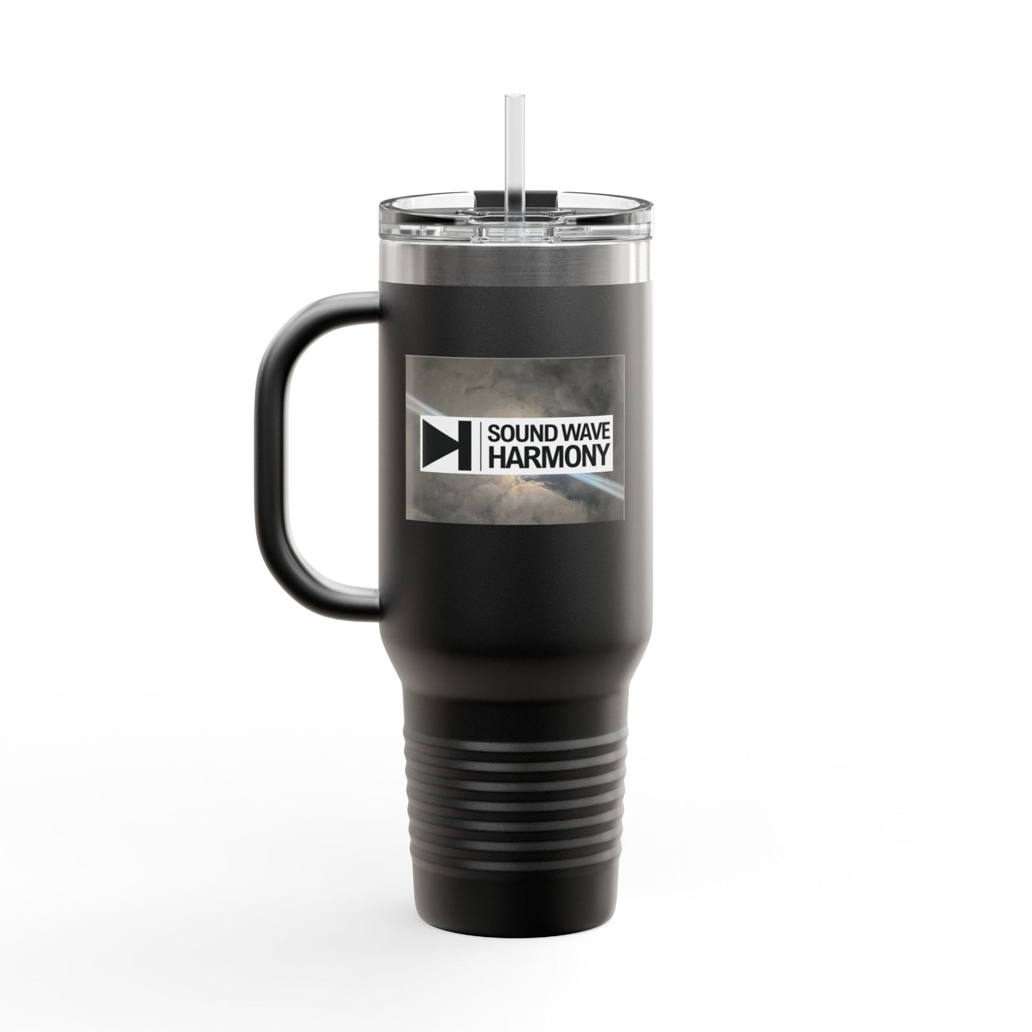 Sound Wave Harmony Insulated Travel Mug - 40oz