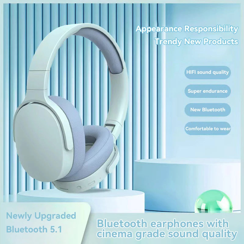 Xiaomi Original P2961 Wireless Headphones Bluetooth 5.3 Earphone Stereo HIFI Headset Game Earbuds With Mic For Samsung iPhone - Sound Wave Harmony 