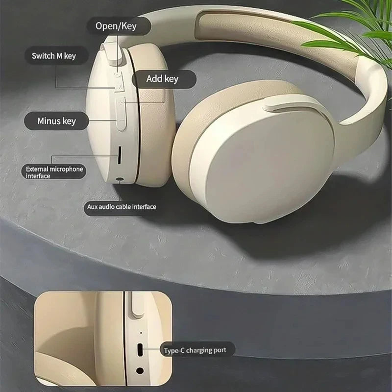 Xiaomi Original P2961 Wireless Headphones Bluetooth 5.3 Earphone Stereo HIFI Headset Game Earbuds With Mic For Samsung iPhone - Sound Wave Harmony 