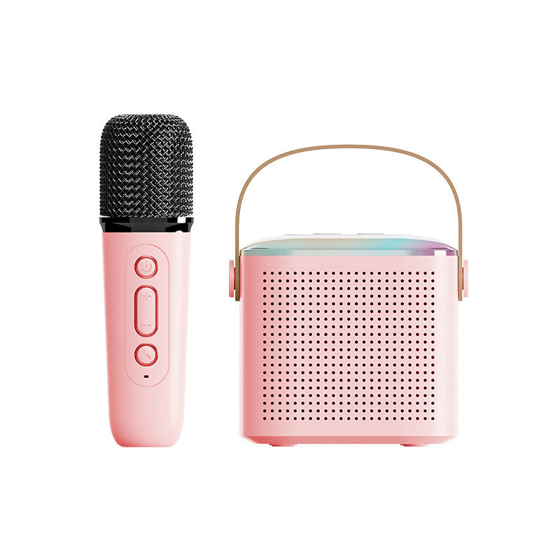 Mini Karaoke Sound Box Of Microphone Bluetooth Audio Integrated Microphone - Sound Wave Harmony 